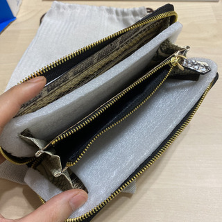 新品未使用　クロコダイル革　手製長財布　私人訂制