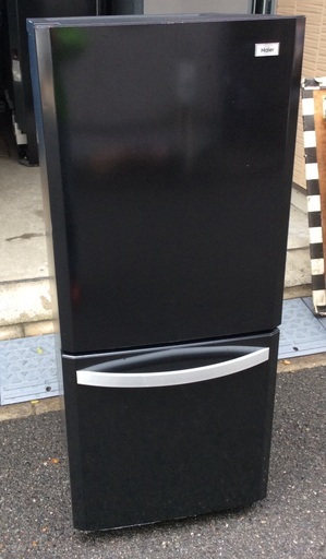 【RKGRE-565】特価！ハイアール/138L 2ドア冷凍冷蔵庫/JR-NF140H/中古品/2015年製/当社より近隣無料配達！
