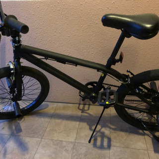 決まりました。20インチ マットブラックBMX