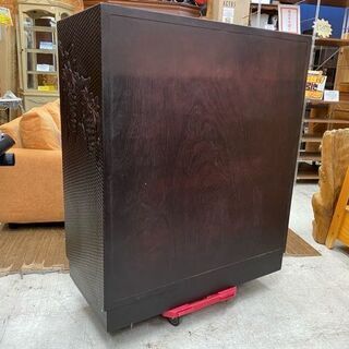 愛品館 江戸川店】鎌倉彫 タンス チェスト ID:155-017476-007 配送可 
