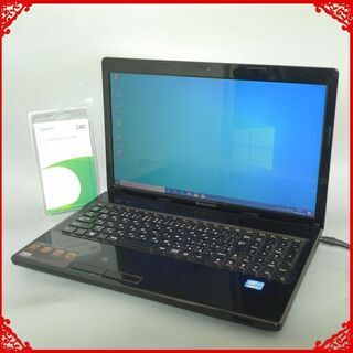 送料無料 新品SSD240GB 1台限定 中古良品 ノートPC 15.6型 Lenovo G580 第