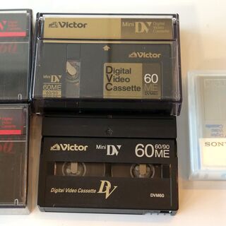 Mini DV テープ ＆ ヘッドクリーナー