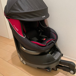 中古・2019年5月購入[ISOFIX取付]コンビ クルムーヴ ISOFIX エッグショック PJ　チャイルドシート