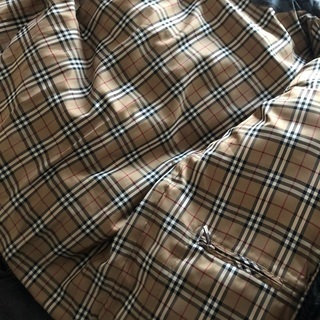 【BURBERRY BLACK LABEL】 サイズL ダウンコート カモフラ柄