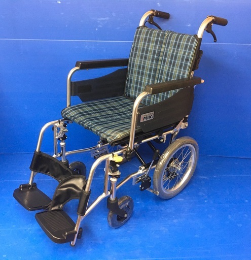 介助式車いす 多機能型 スリムタイプ SKT-2 MiKi 車イス　車椅子　カラー:A-6