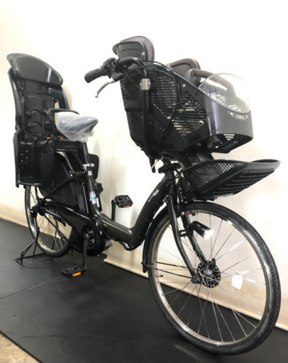 関東全域送料無料　保証付き　ヤマハ　パスキッス　26インチ　3人乗り 8.7ah デジタル　電動自転車