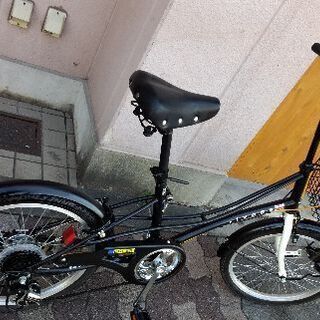 Welby] rivage(リバージュ)20吋コンパクト自転車 外装6段/ブラック 