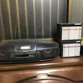 【ネット決済】Panasonic CD カセット　レコーダー
