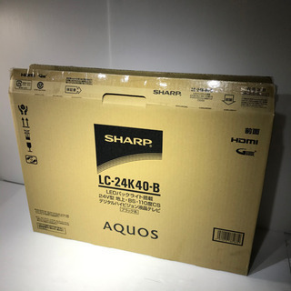#5100 シャープ 24V型 液晶 テレビ AQUOS LC-24K40