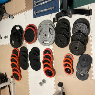 早いもの勝ち！プレート１８０キロシャフトラックセット　