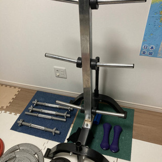 早いもの勝ち！プレート１８０キロシャフトラックセット　