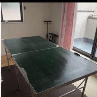 StayHome ステイホーム お家で過ごそう 折りたたみ卓球台セット 