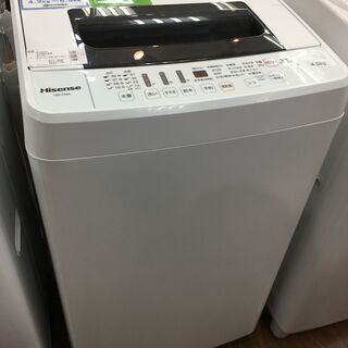 【トレファク府中店】Hisense　全自動洗濯機【HW-T45A】