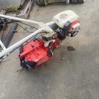 耕運機　エンジン掛かります