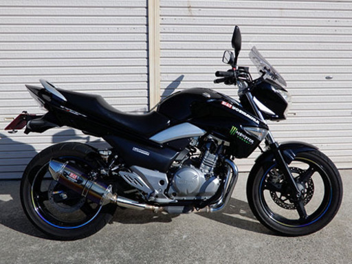 スズキ GSR250 ヨシムラマフラーなどカスタム多数 走行48000km
