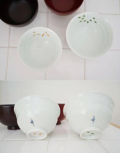 取引決定 夫婦茶碗と漆塗りお椀セット To 中野坂上の食器 飯碗 の中古あげます 譲ります ジモティーで不用品の処分