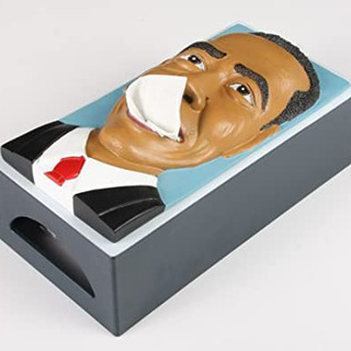 【ネット決済・配送可】【もはやお宝】オバマ大統領ティッシュボックス