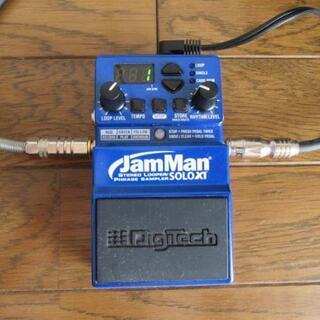 ギター（エレキ・PRS SE Custom・ストラップ付・ケース付）、アンプ（VOX・アナログ型・25W・8Ω）、ステレオルーパー（DigiTech・JamMan・マニュアル付）