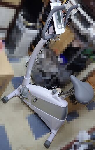 札幌 アルインコ エコバイク eco bike AFB7012 運動不足に 12V充電 USB機器接続 エアロバイク 中古