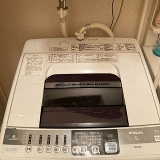 【7000円】白い約束洗濯機7キロ