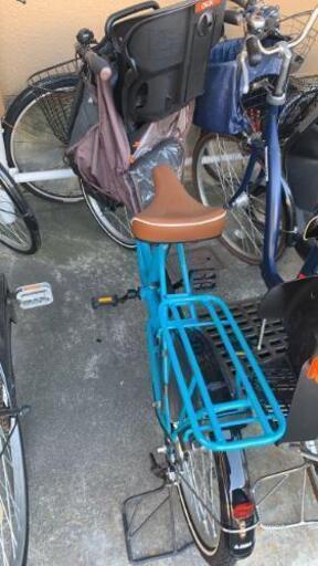 自転車　子ども前乗せ　※雨よけカバー付き　※取引中