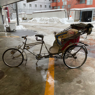値下げ！　希少！　ベトナム3輪自転車　ベトナムタクシー　3輪タクシー　シクロ　リキシャ　人力車　3輪自転車　ヴィンテージ
