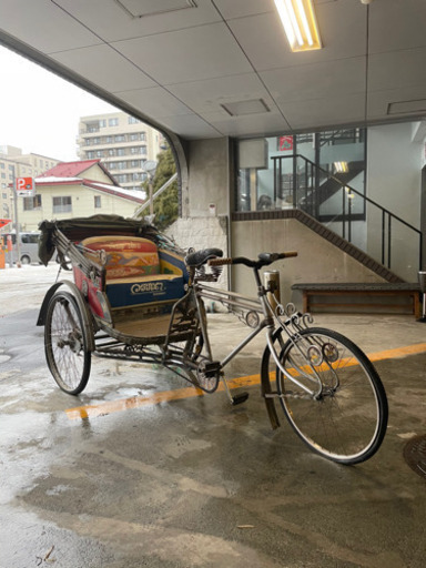 値下げ！　希少！　ベトナム3輪自転車　ベトナムタクシー　3輪タクシー　シクロ　リキシャ　人力車　3輪自転車　ヴィンテージ