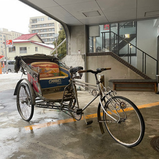 値下げ！　希少！　ベトナム3輪自転車　ベトナムタクシー　3輪タクシー　シクロ　リキシャ　人力車　3輪自転車　ヴィンテージ