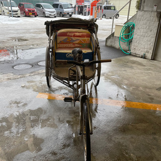 シクロ 前に席がある自転車 三輪車 貴重 希少 レア