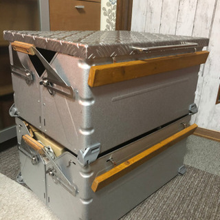 （値下げ）snowpeak シェルフコンテナ50 freedom天板セット×2