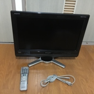 【ネット決済】20V型液晶テレビ AQUOS LC-20D30-...