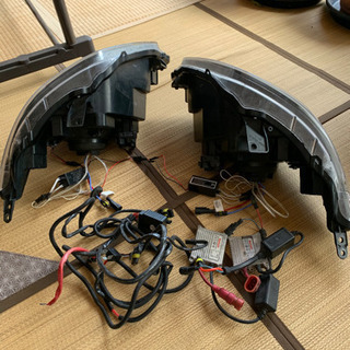 ワゴンr mh23 インナーブラックヘッドライト