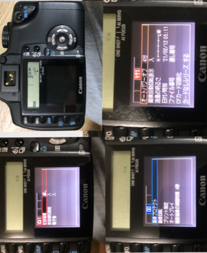 Canon EOS kiss Digital Nレンズキット+CFカード+CF変換アダプター+クリーナーセット