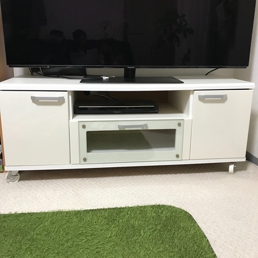 テレビボード 白 無料でお譲りします み 中央林間の収納家具 テレビ台 の中古あげます 譲ります ジモティーで不用品の処分