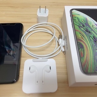 iPhoneXS 256G スペースグレイ iFace付き｜スマートフォン・携帯電話