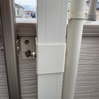 <最終値下げ>美中古☆２階・テラス屋根☆バルコニー屋根☆長さ5.53m出幅1m☆洗濯物ほし便利☆埼玉八潮解体、お引き取り限定☆