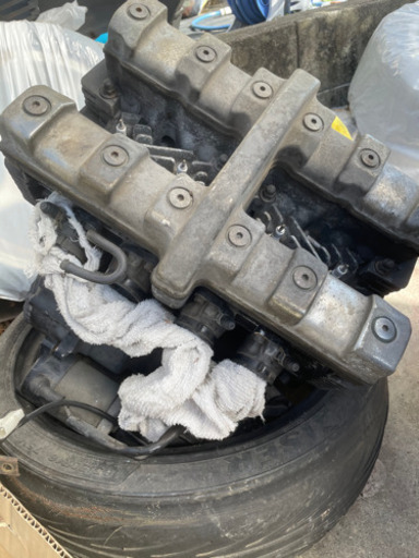xjr400 実働エンジン XJR400 4HM 実働エンジン