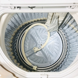 洗濯乾燥機✨SHARP✨ホワイト😻5.５キロ✨清掃済✨