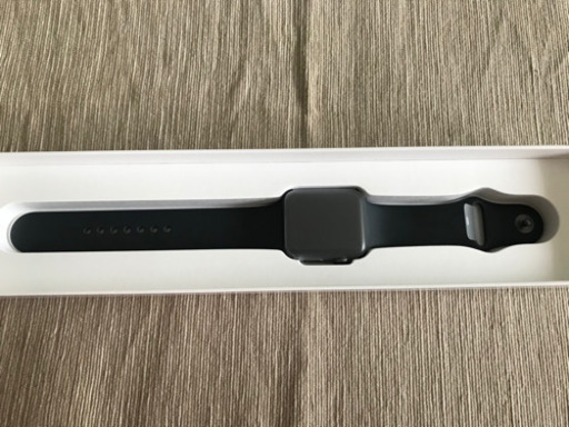 お取引確定【使用期間3ヶ月！】Apple Watch Series 3(GPSモデル)- 42mmスペースグレイ