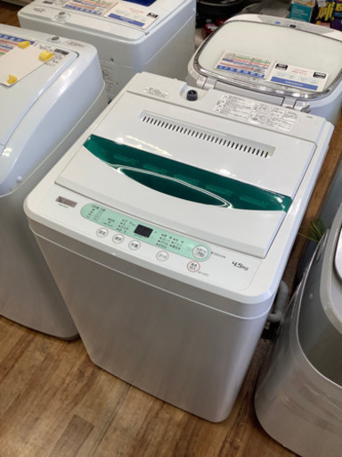 全自動洗濯機　YAMADA 2019年製　4.5kg