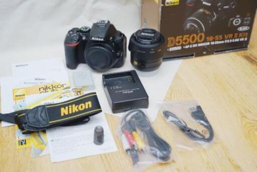 2月いっぱい Nikon D5500 ズームキット 一眼レフ