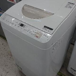 【クリーニング＆動作確認済】SHARP（シャープ）洗濯乾燥機「E...