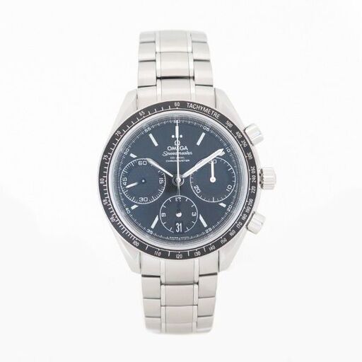 オメガ OMEGA 腕時計 32630405001001 メンズ SPEEDMASTER スピードマスター 自動巻き ブラック シルバー