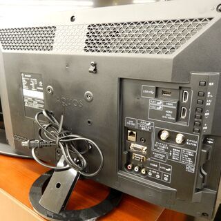シャープ 24V型 AQUOS ハイビジョン液晶テレビ 外付HDD対応 LC-24K30-B