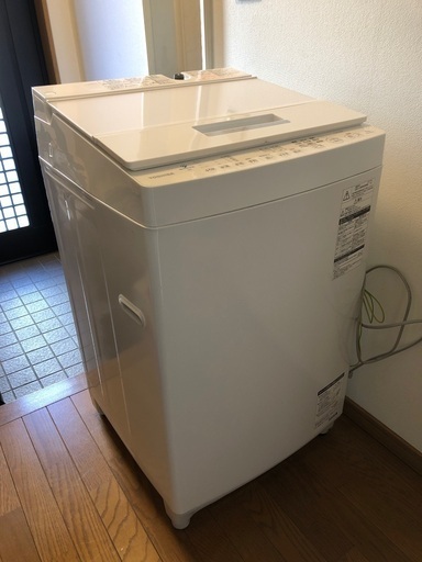 洗濯機　TOSHIBA AW-7D7 ZABOON 洗濯脱水容量7kg