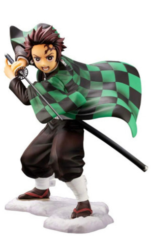 新品 未使用 未開封 コトブキヤ ARTFX J 鬼滅の刃 竈門炭治郎 1/8スケール PVC製 塗装済み完成品フィギュア