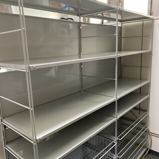 MUJI 無印良品 スチールユニットシェルフ９個 中古