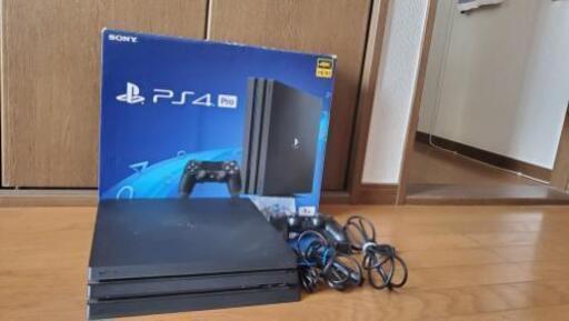 PS4 Pro 1TB Jet Black【お取引完了】