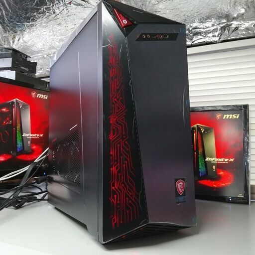 【お取引き中】新古品　MSI Infinite X ゲーミングデスクトップPC [Intel Core i5-8400/GTX1060-6G搭載] PC3478 8RC-068JP