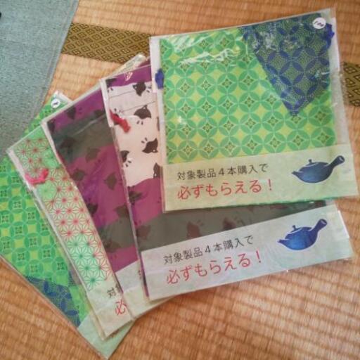 和柄デザイン 巾着袋５枚セット さんかよう 向井原のノベルティグッズの中古あげます 譲ります ジモティーで不用品の処分